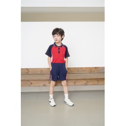 BD-MO-145   訂製夏裝短袖英倫風校服     模特展示     設計Polo夏裝校服    校服設計公司  BD-MO-145   訂製夏裝短袖英倫風校服     模特展示     設計Polo夏裝校服    校服設計公司